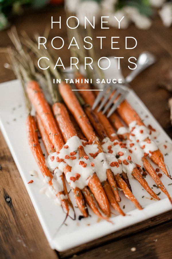 HoneyRoastedCarrotsinTahiniSauce